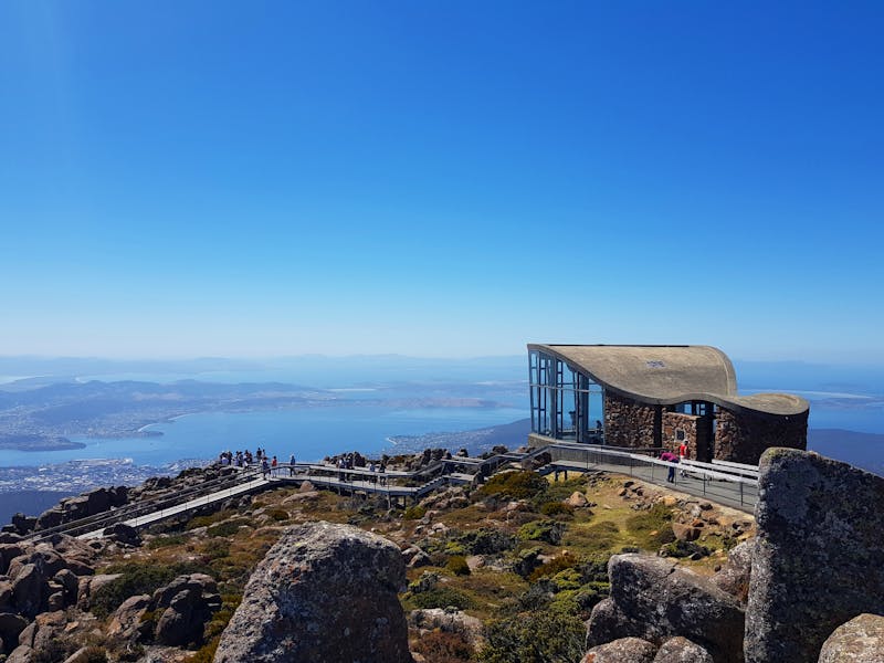 Join Fun Tassie Tours and summit the stunning Mt Wellington duriong lour Hobart guided tour.