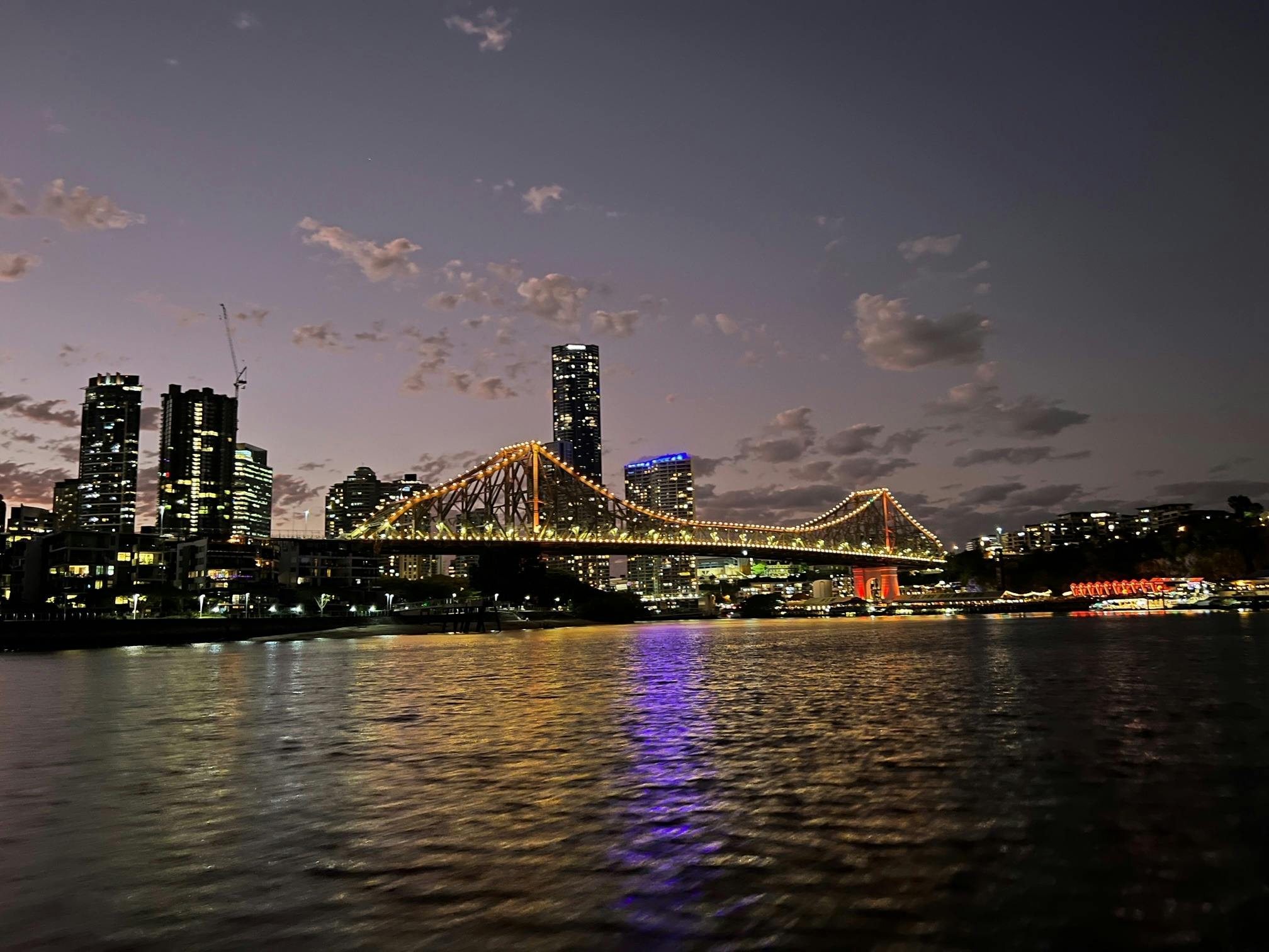 Brisbane city lights