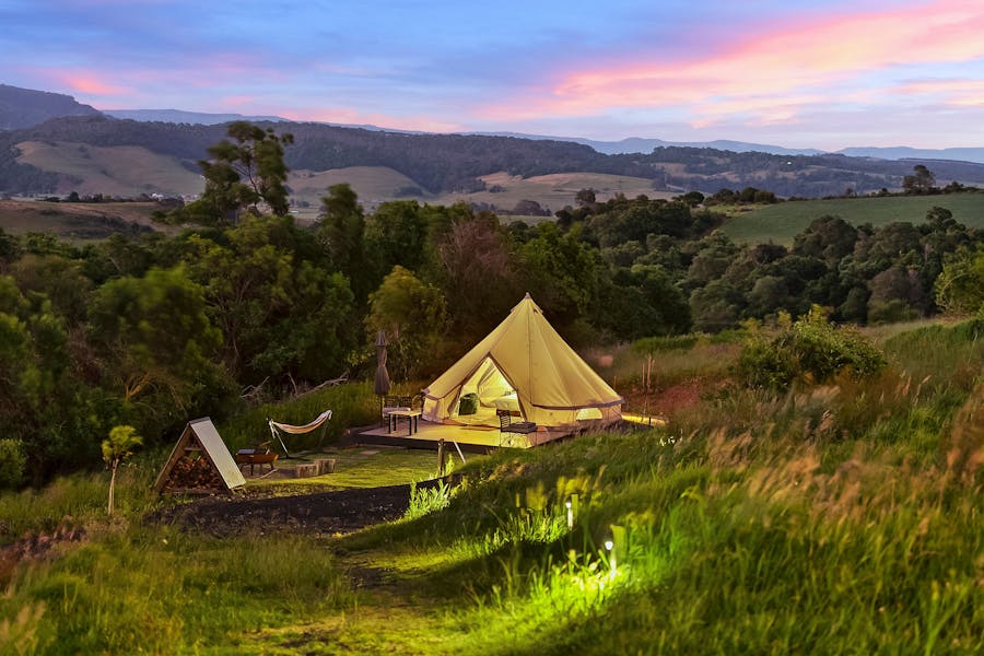 Green Grocer Bell Tent