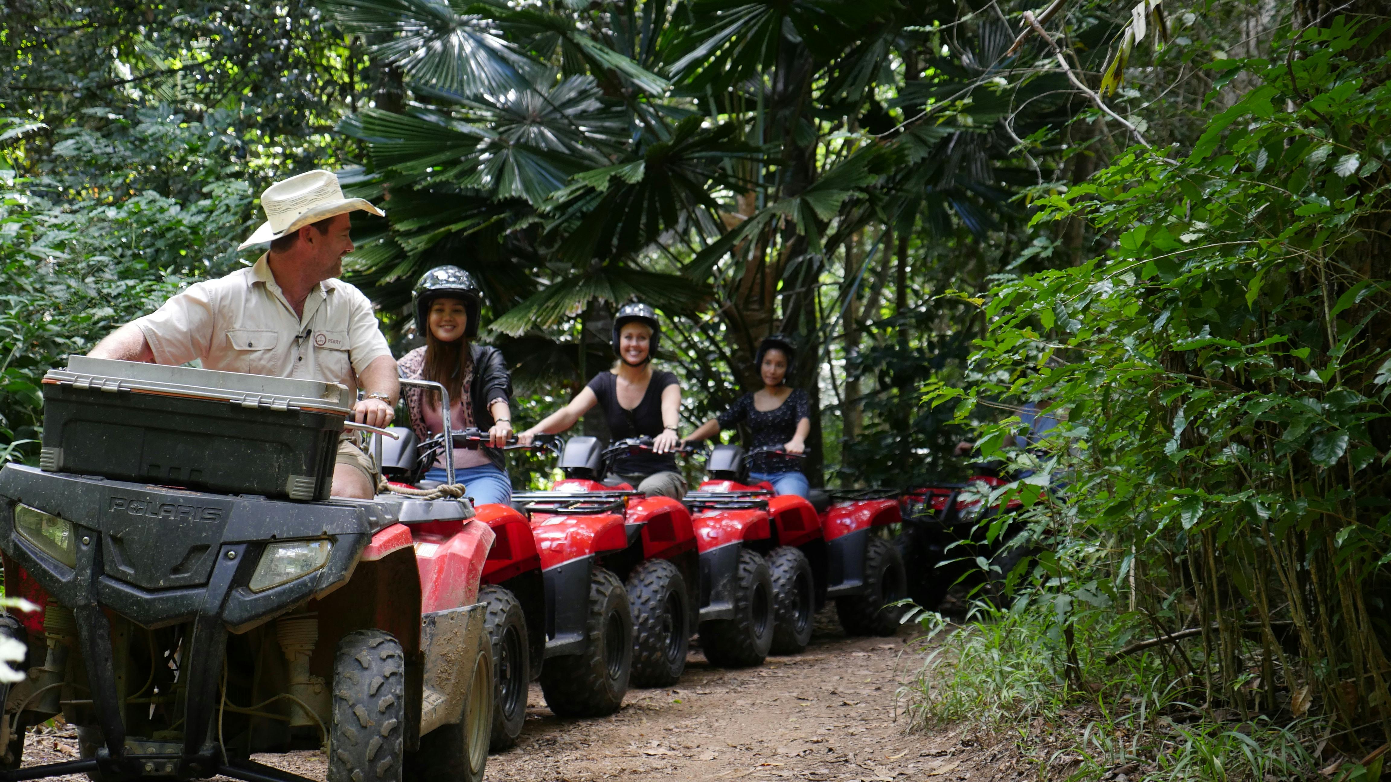 Personalised rainforest experience