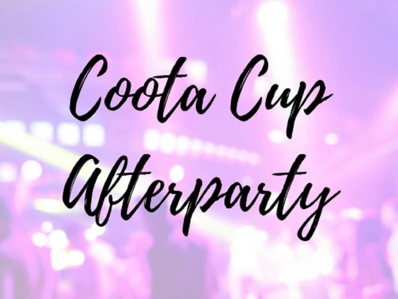 Image for Cootamundra Cup Afterparty
