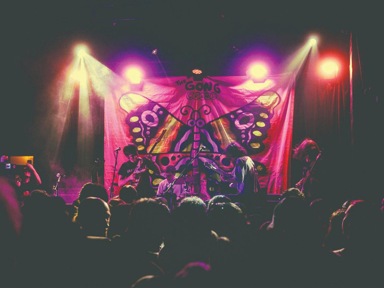 The Lazy Eyes at The Gong Crawl. Performing Live at La La La's