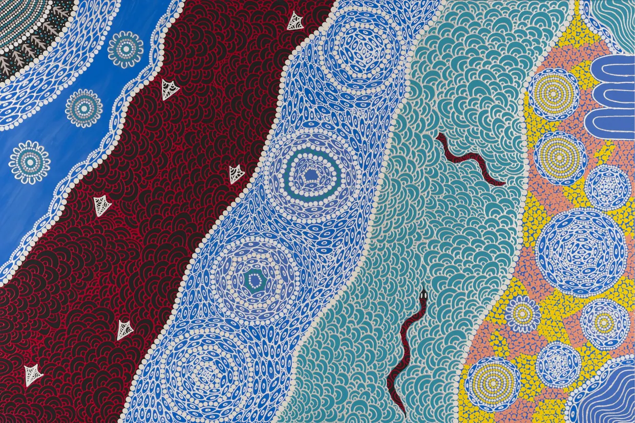 From the sea, the land and the mountains: Works by Kabi Kabi and Jinibara artists