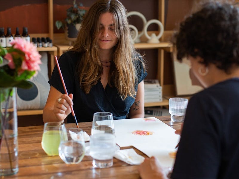 Image for Watercolour & Wine Workshop