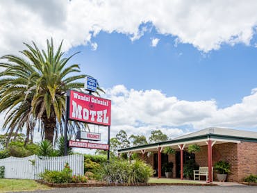 Wondai Colonial Motel & Ivory's Licensed Restaurant has all ground floor rooms, pool, pet friendly