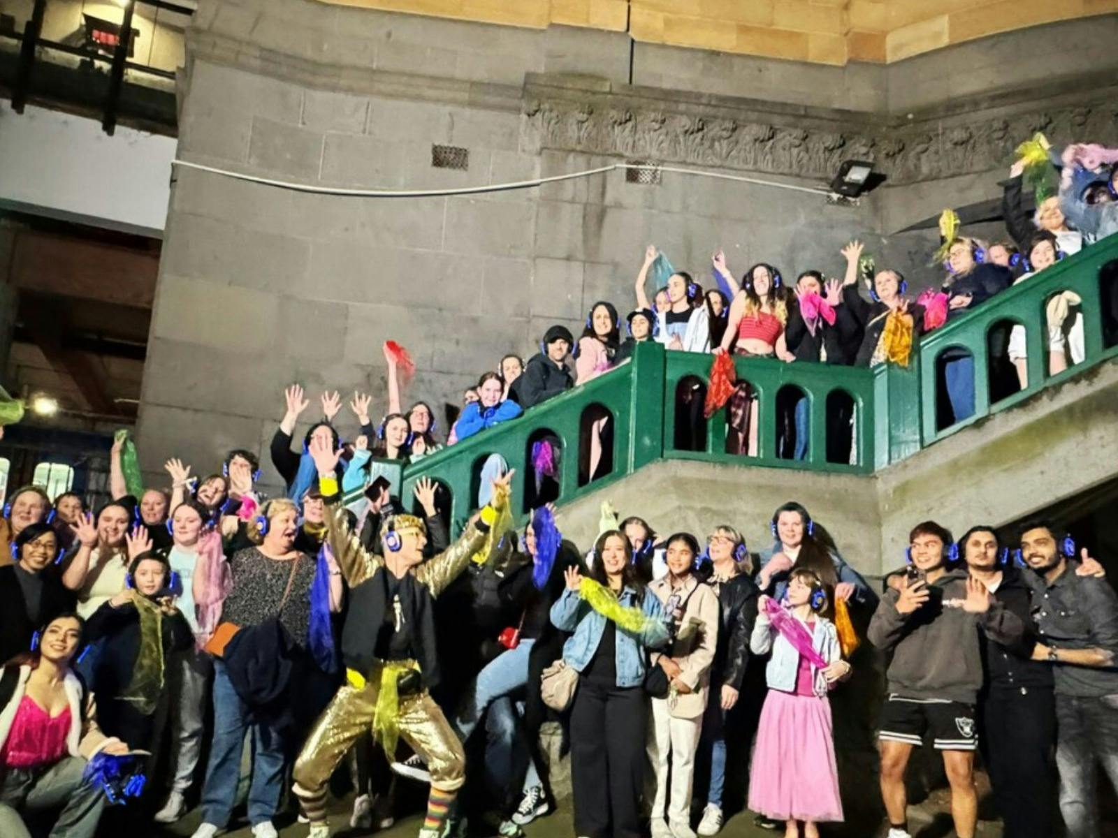 Taylor Swift theme Silent Disco Walking Tour