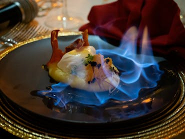 food on fire food on fire