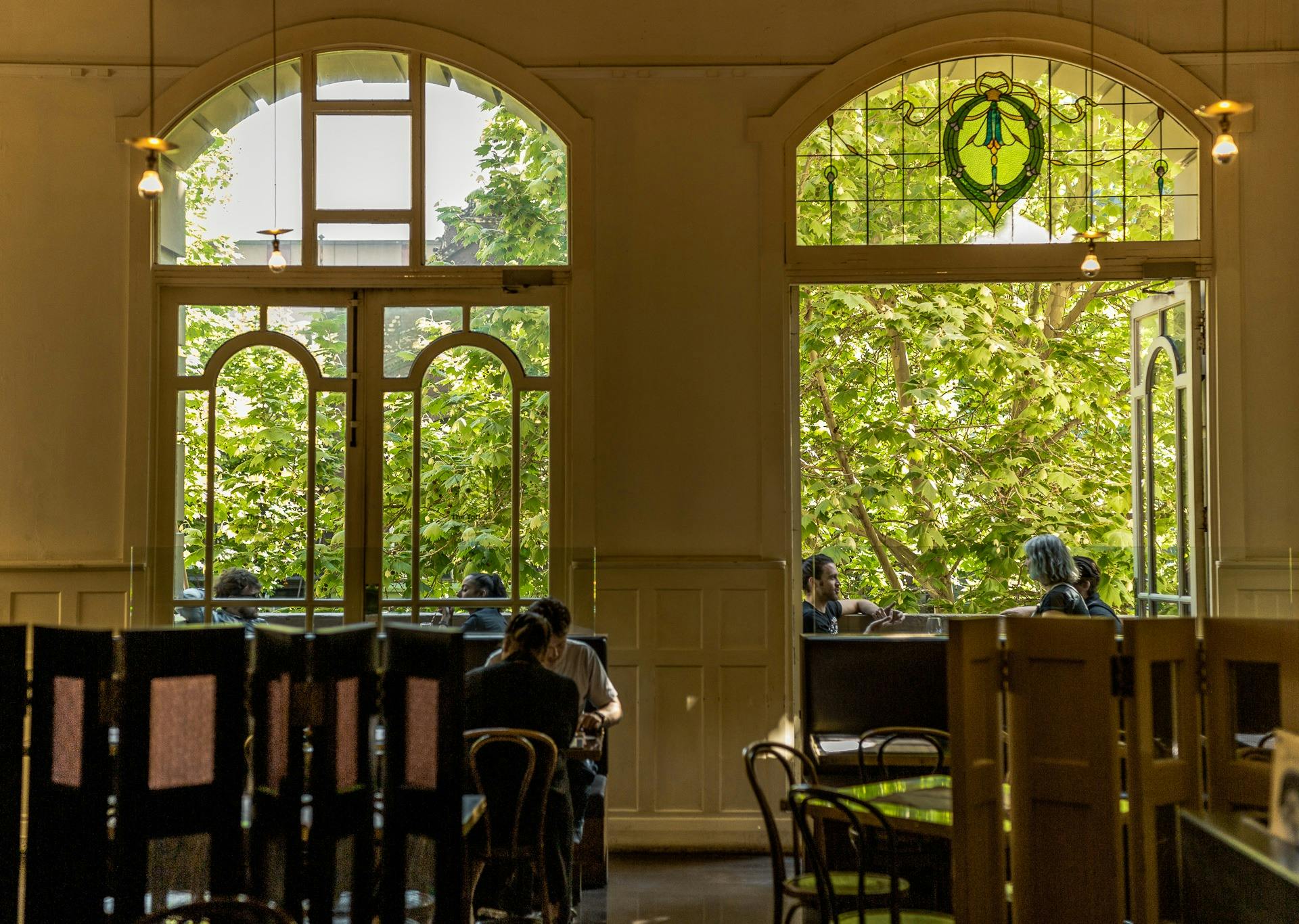 Balcony seating available