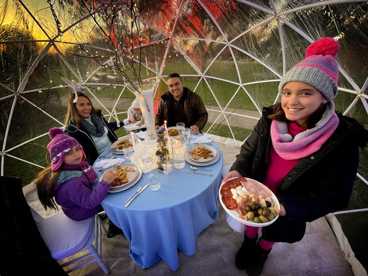 Fine Dining Igloo Chill fest