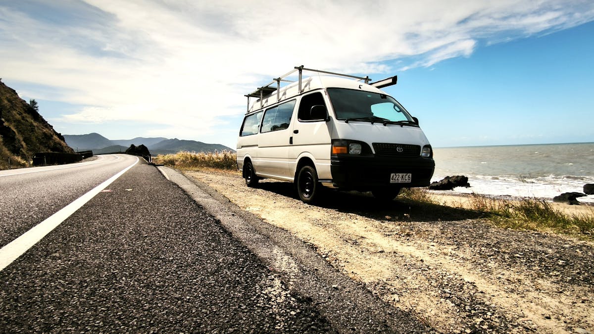 Toyota Hiace for hire at Camper Hire Cairns
