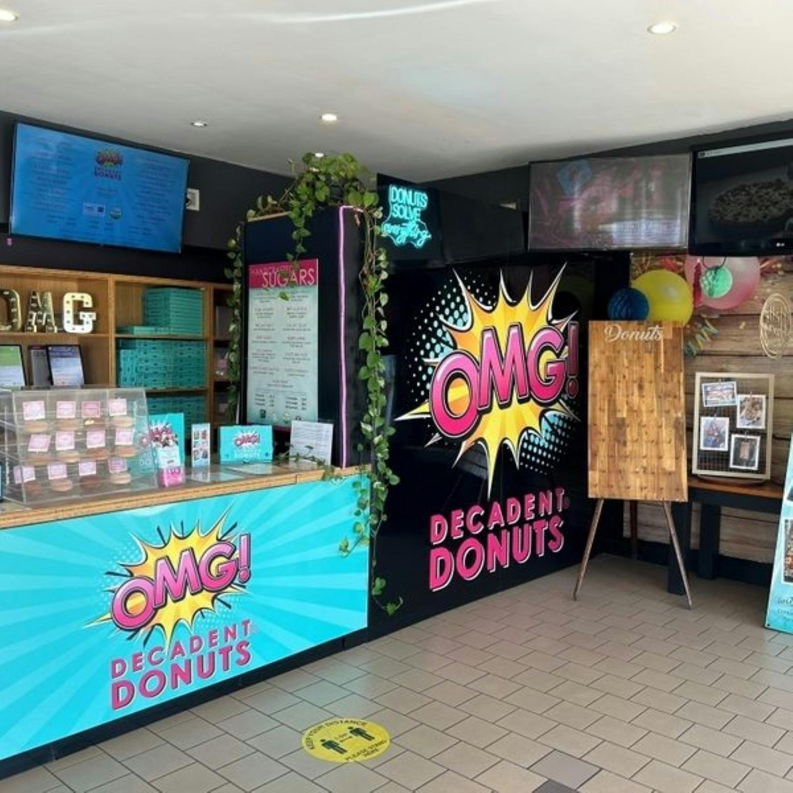 OMG 頹廢甜甜圈達博