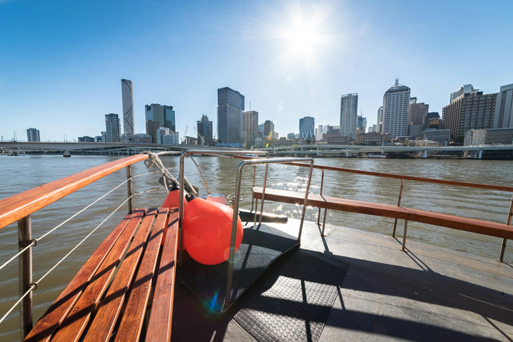 cruise the brisbane river storey bridge southbank breakfast ck howard smith wharves things to do