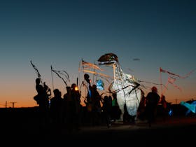 Opal Evolution Parade 2024 at Sunset