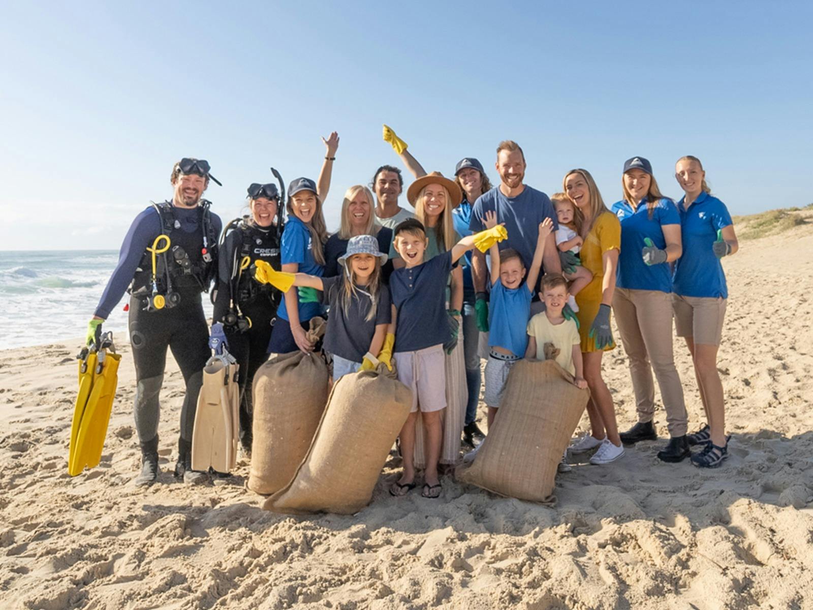 Sea World Foundation Ocean Clean Up Community Event