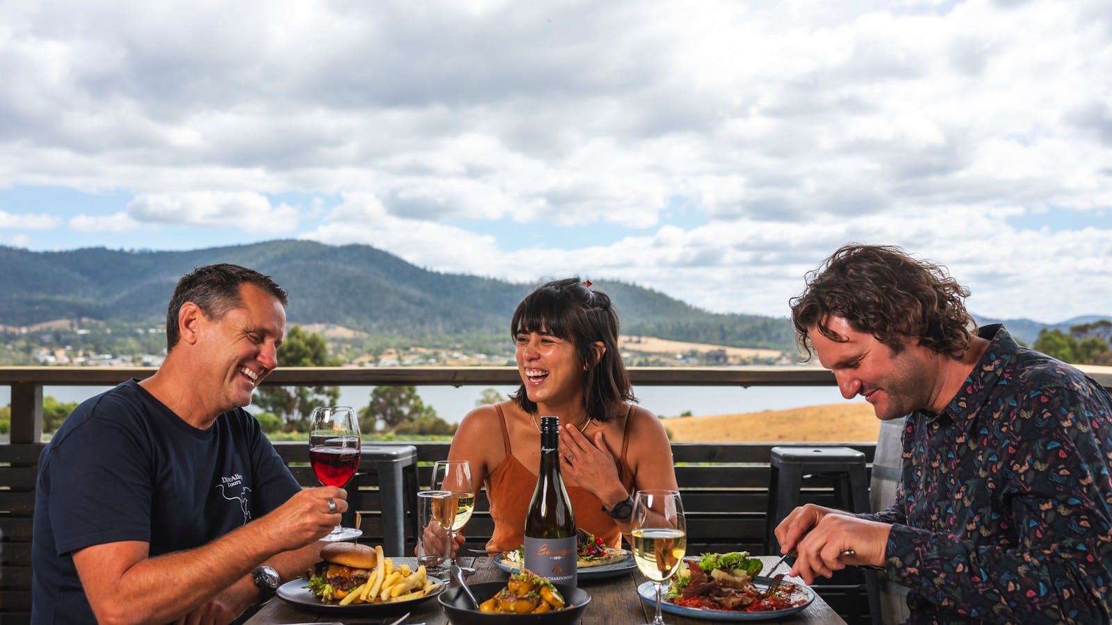 Sumptuous lunch + wine and chocolate pairing experience