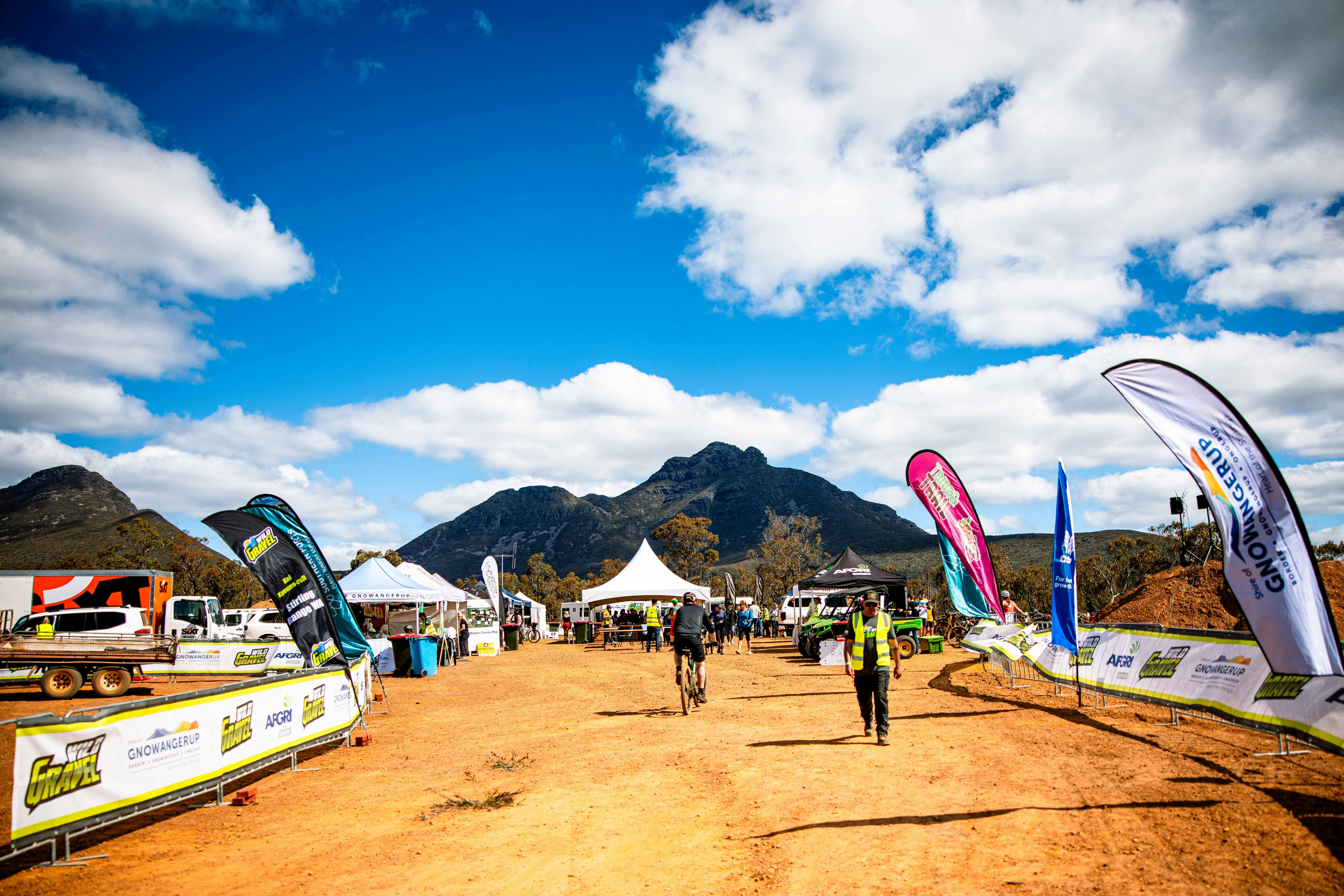 Opening into a gravel event