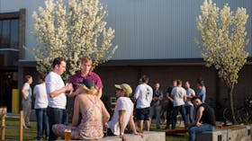 Capital brewing Co. lawns