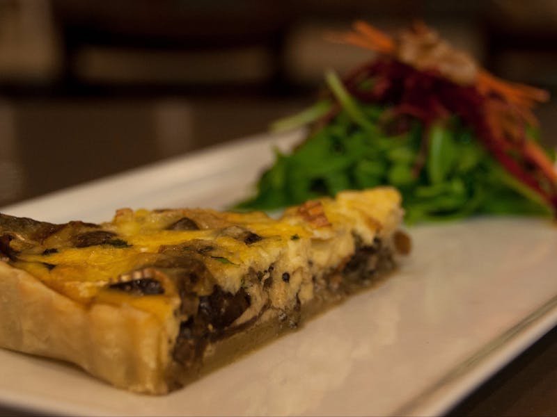 Mushroom tart