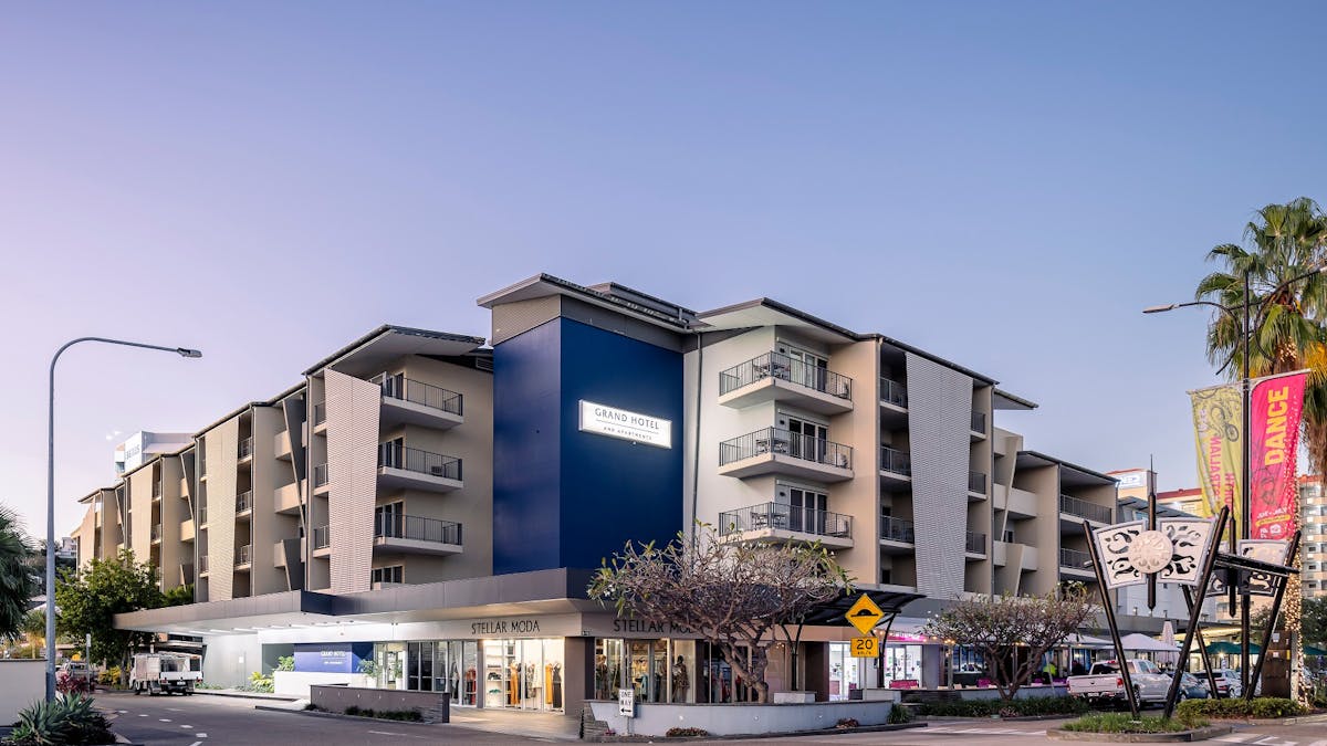Grand Hotel and Apartments External