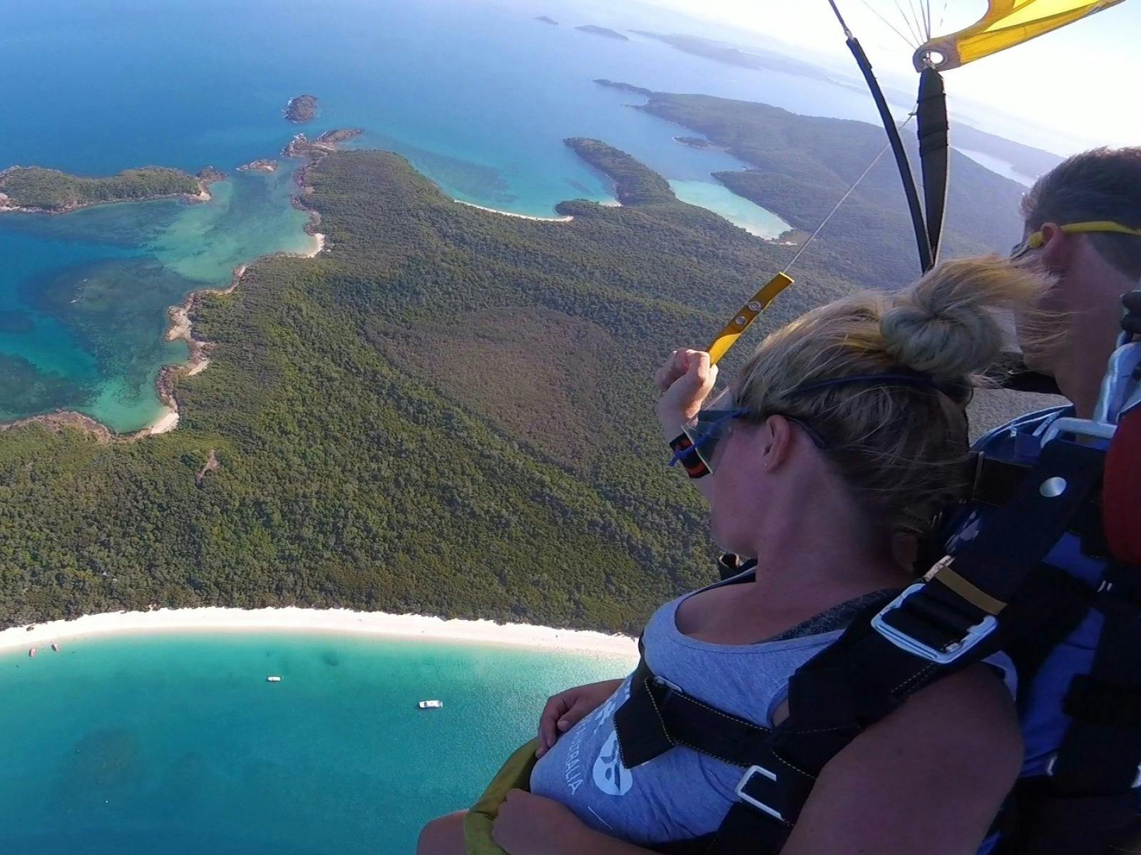 Skydive Whitehaven Beach
