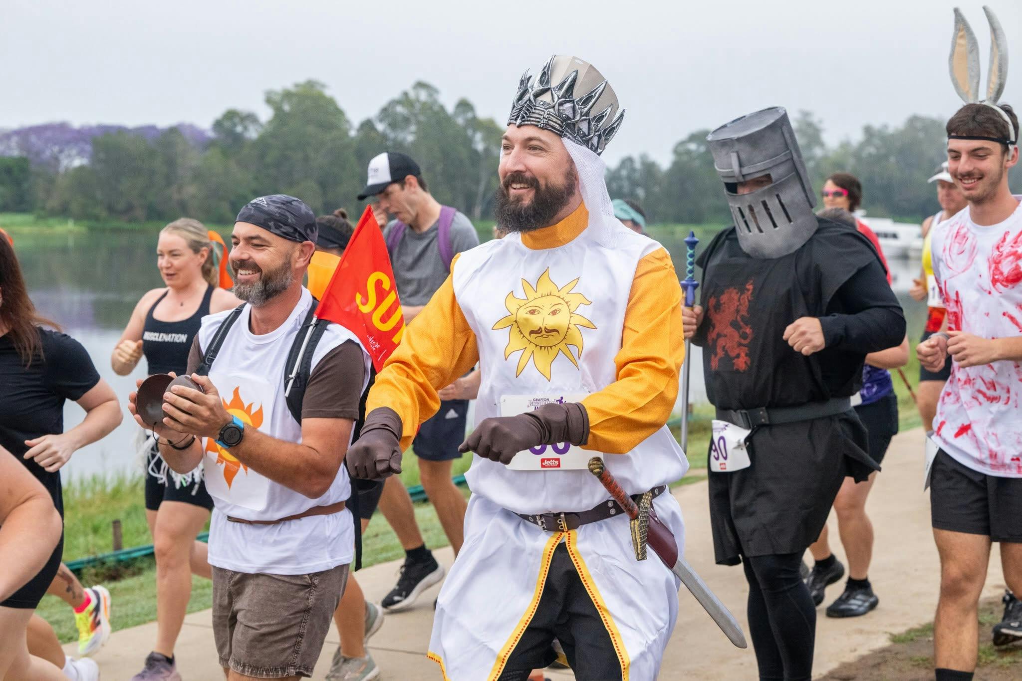 Runners in Costume