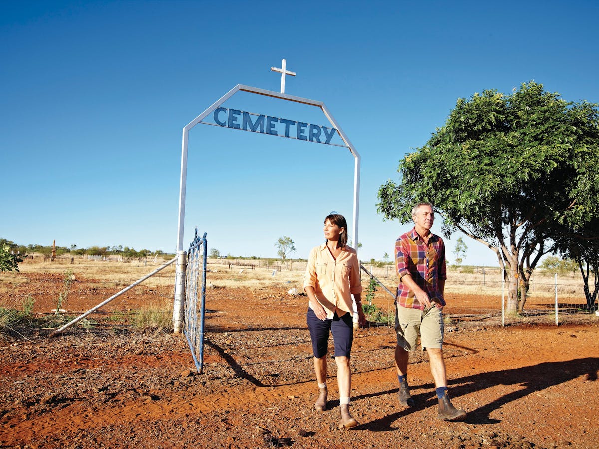 The Camooweal Cemetery