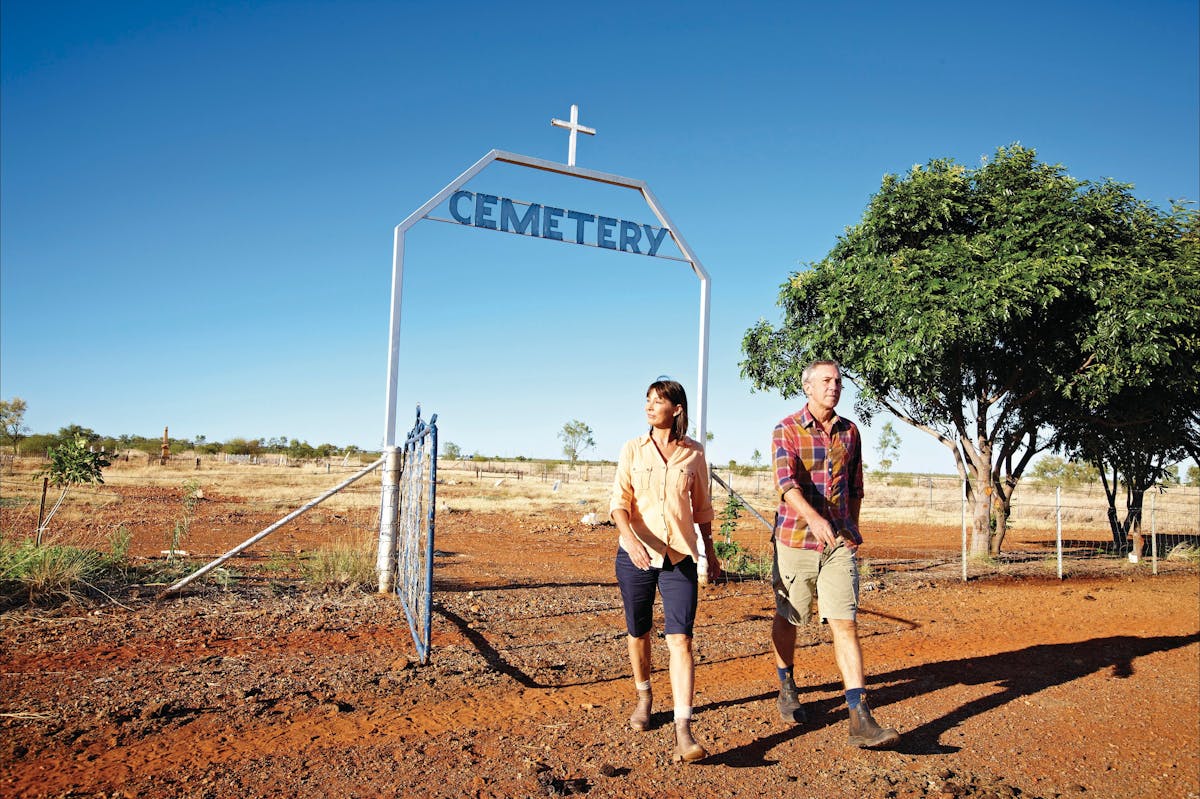 The Camooweal Cemetery