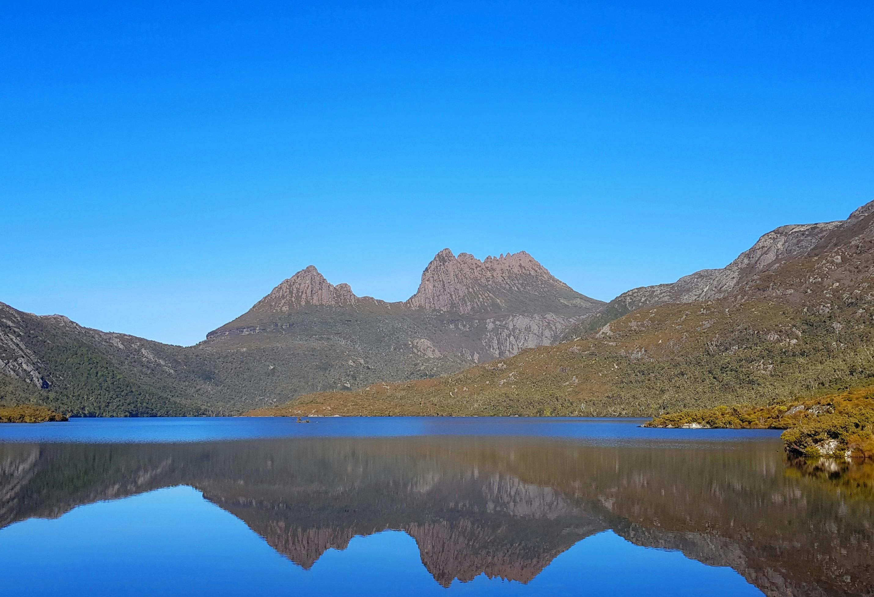 Cradle Mountain is often a guest favourite while travelling with Fun Tassie Tours.