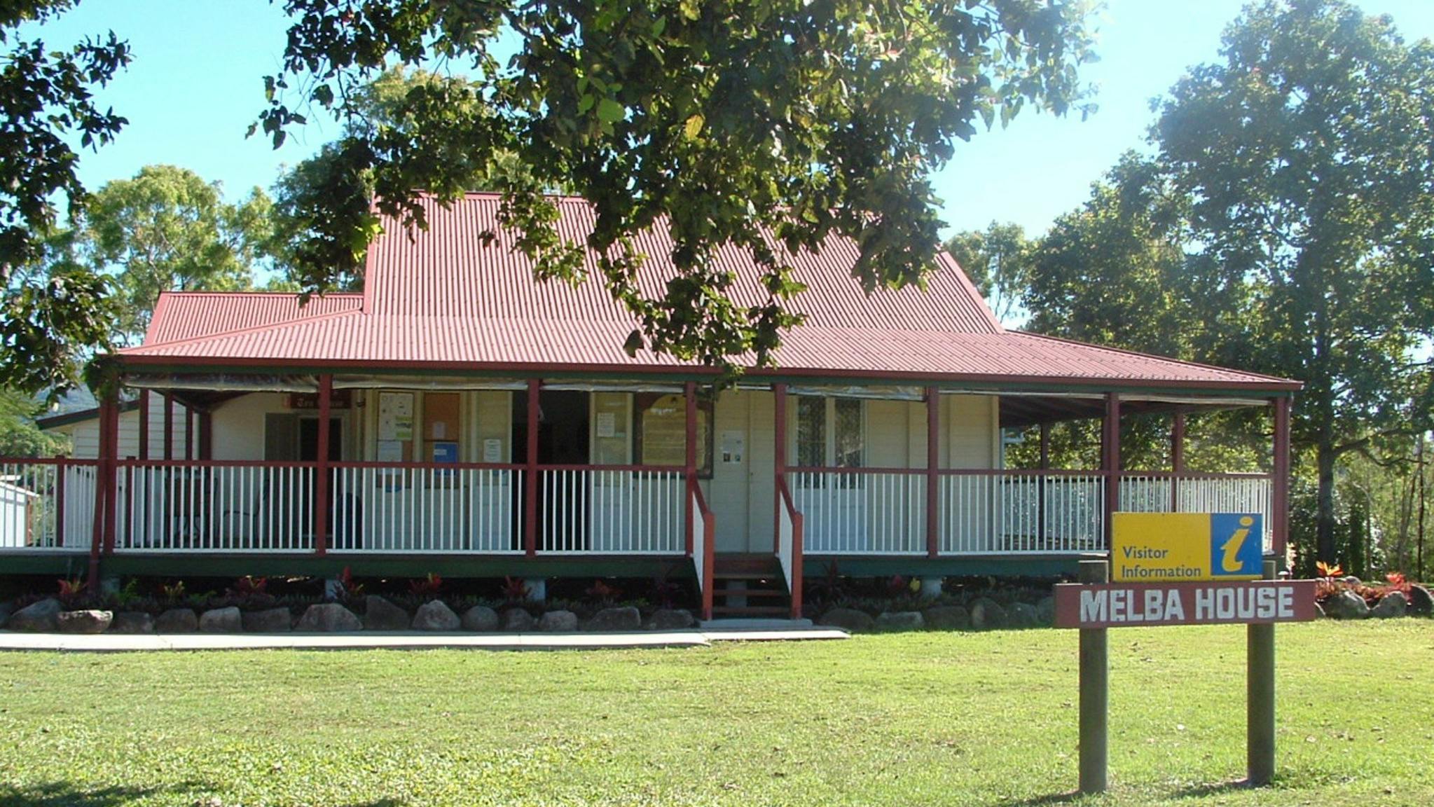 Melba House, Marian, the first marital home of Nellie Melba before she became famous. Melba House, Marian, the first marital home of Nellie Melba before she became famous.