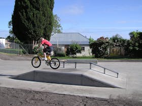 Bike rider at Penola Skatepark