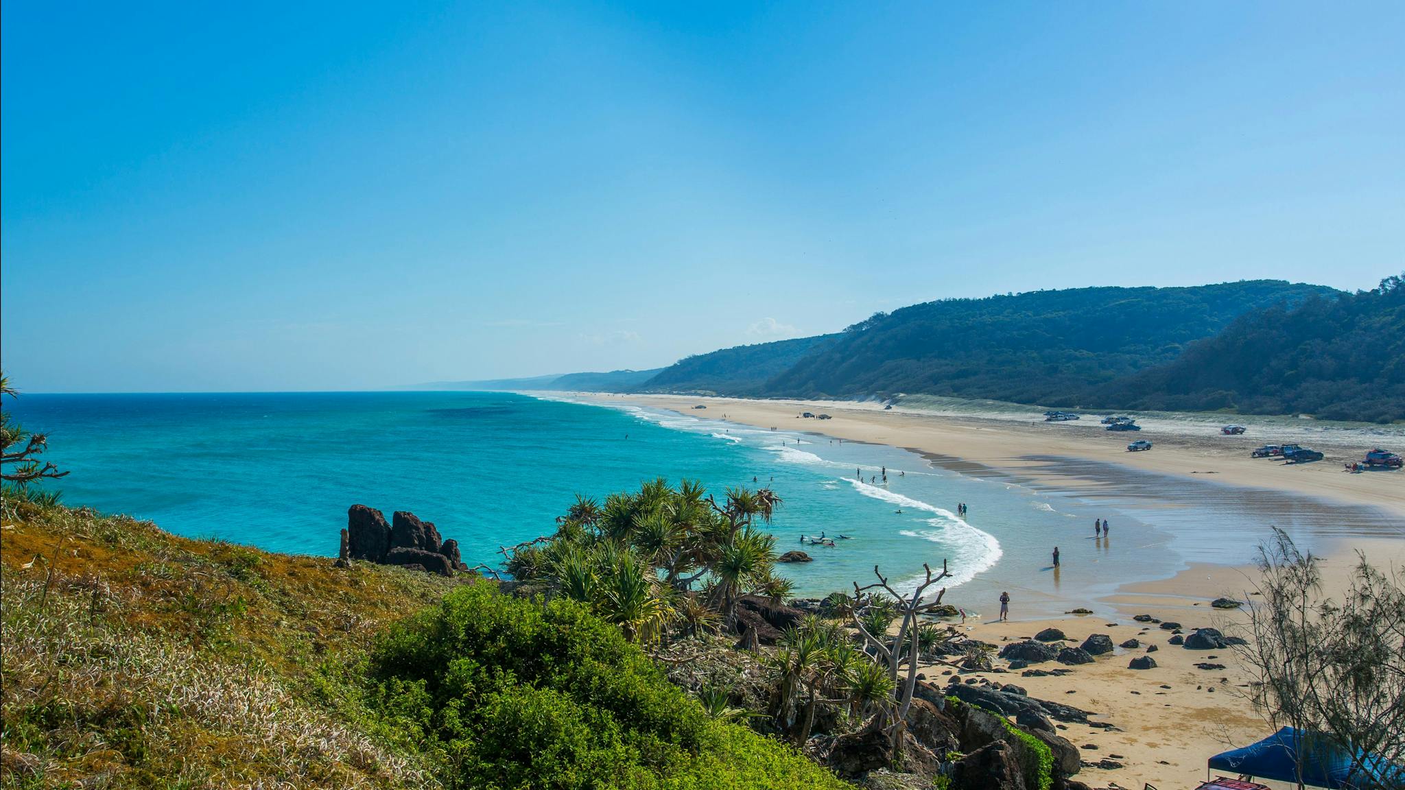 Double Island Point, Rainbow Beach. Double Island Point, Rainbow Beach.