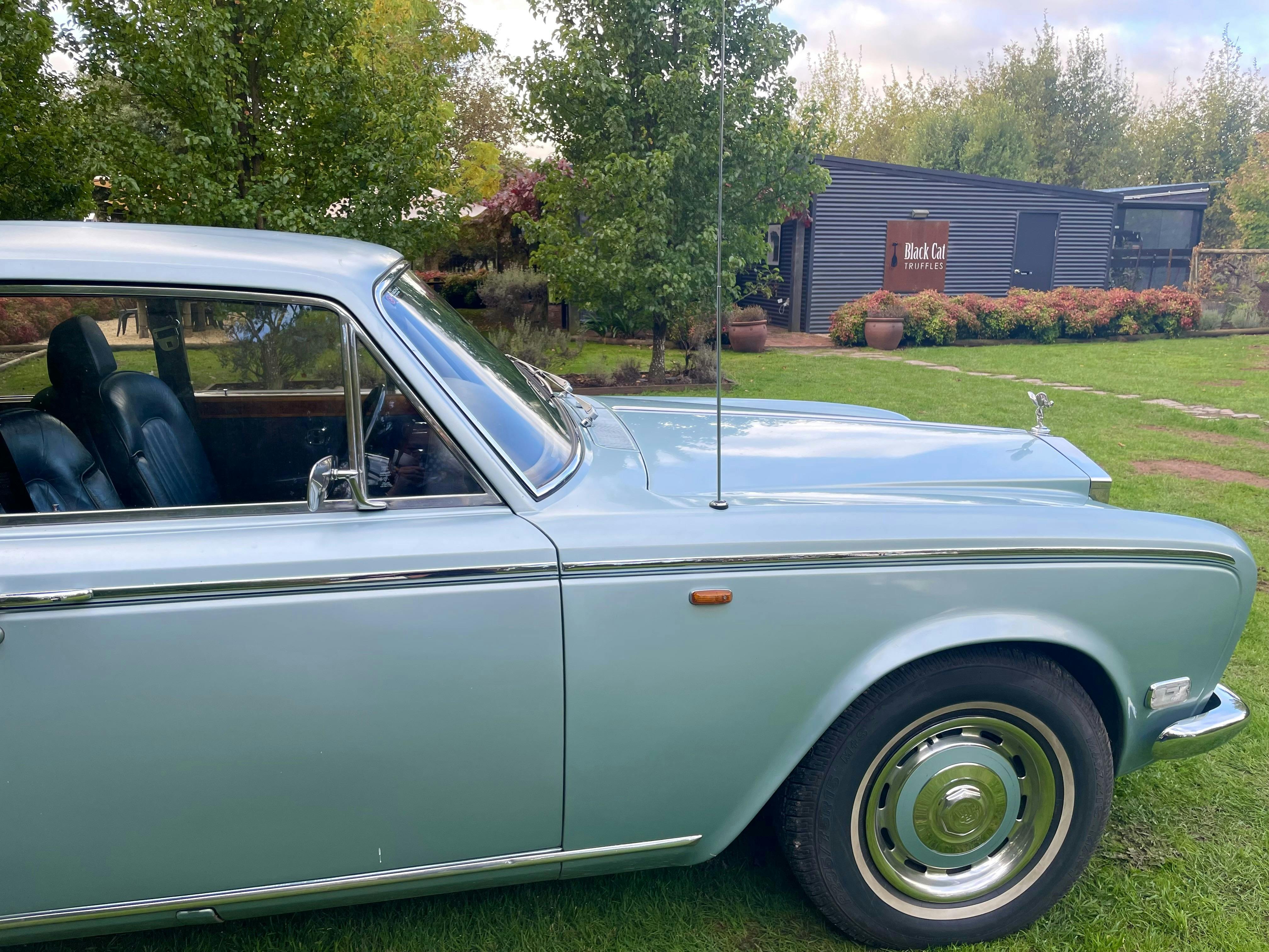 Silver Mink Tours_Rolls Royce at Black Cat Truffles for lunch