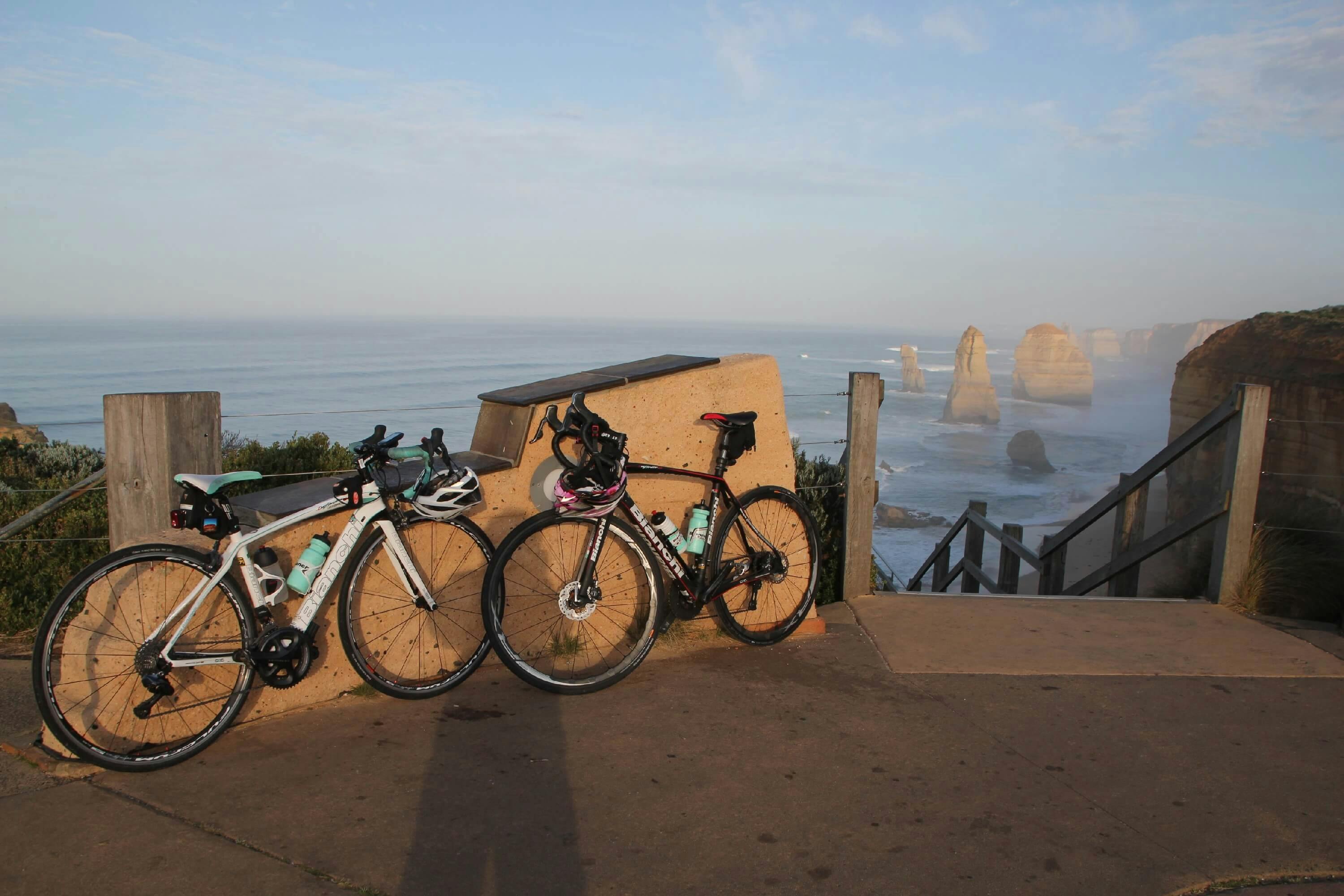great ocean road cycling