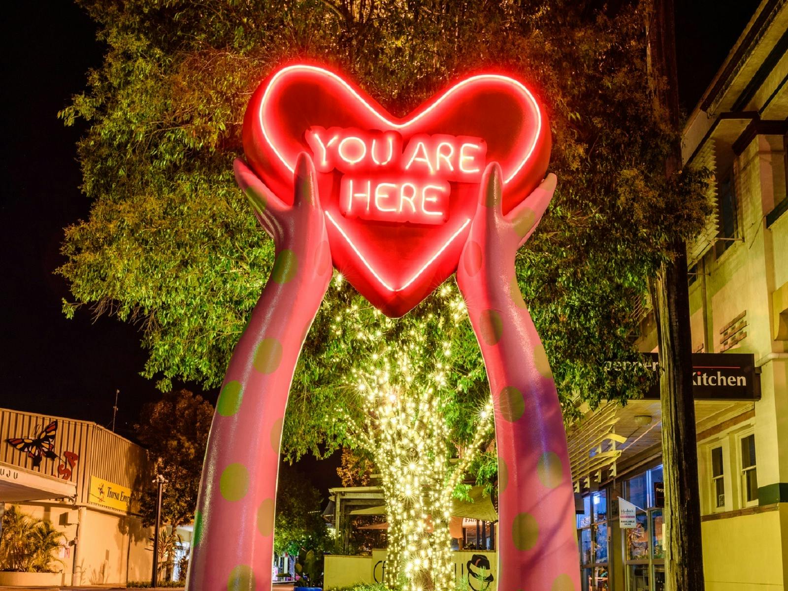 'You Are Here' Heart