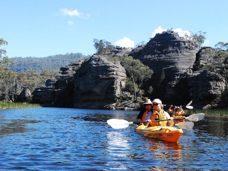 Kayak in the Wollemi NP