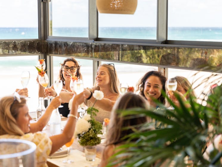 Ladies having lunch