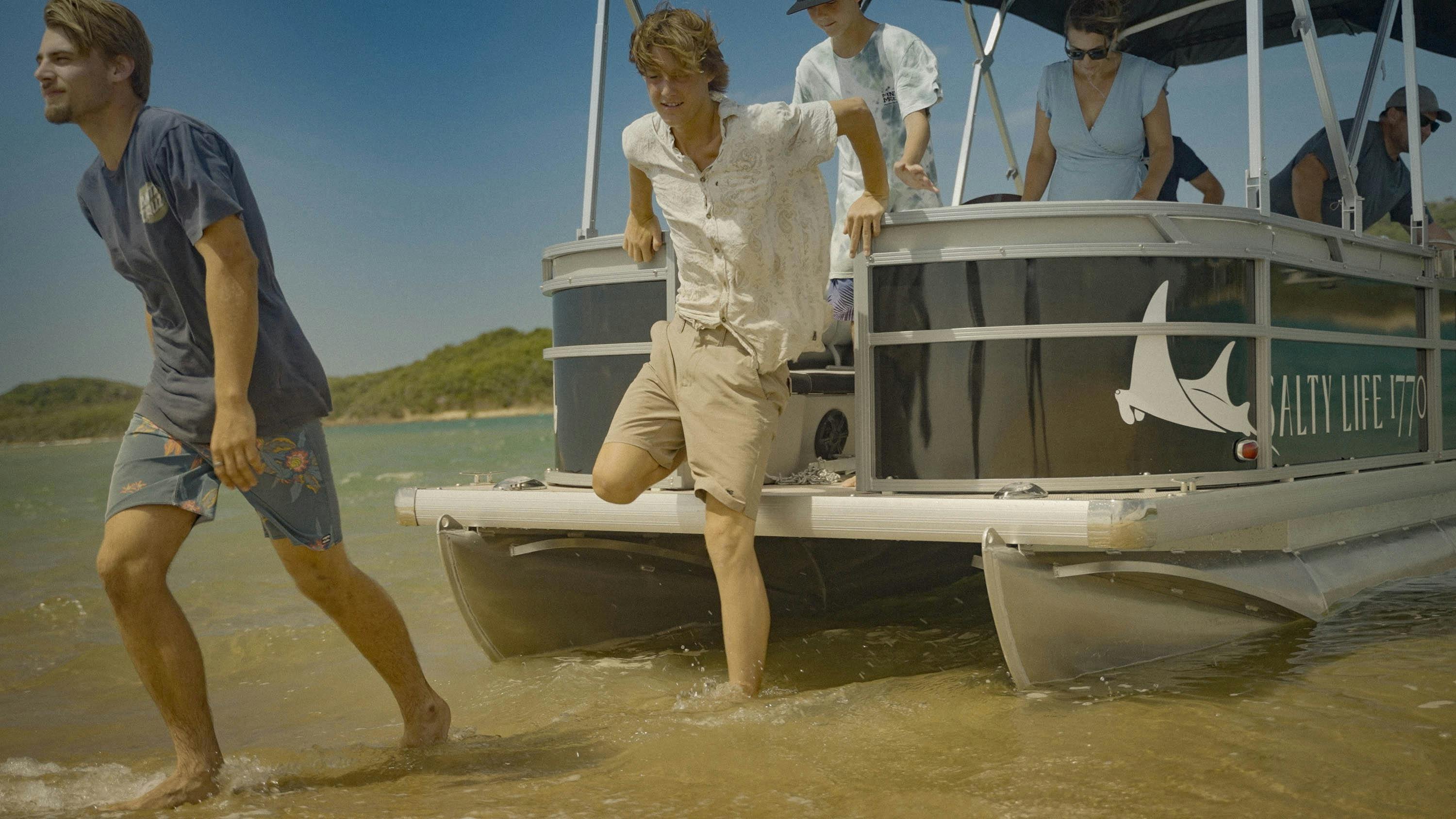 Exploring sandbar