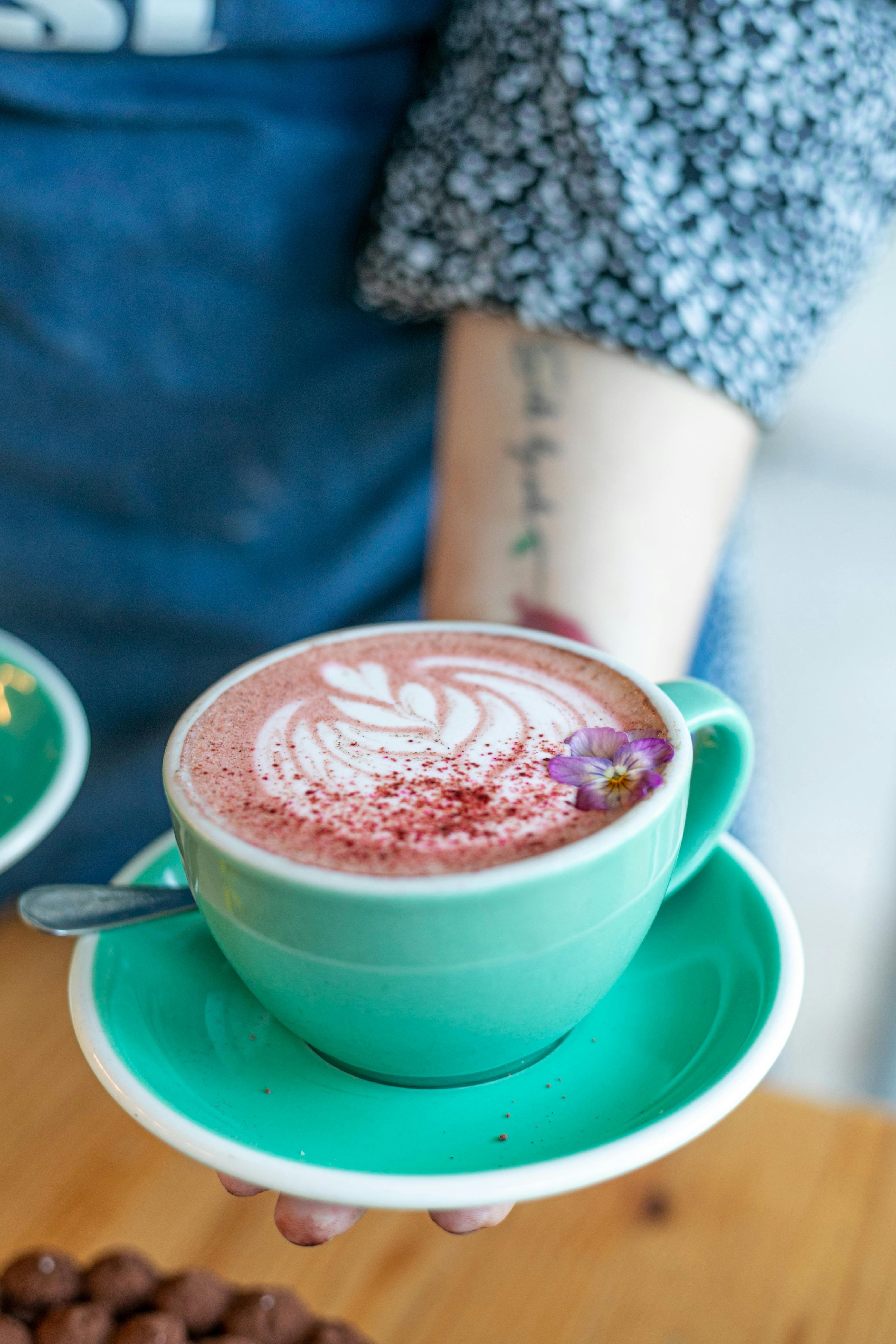 Beetroot latte