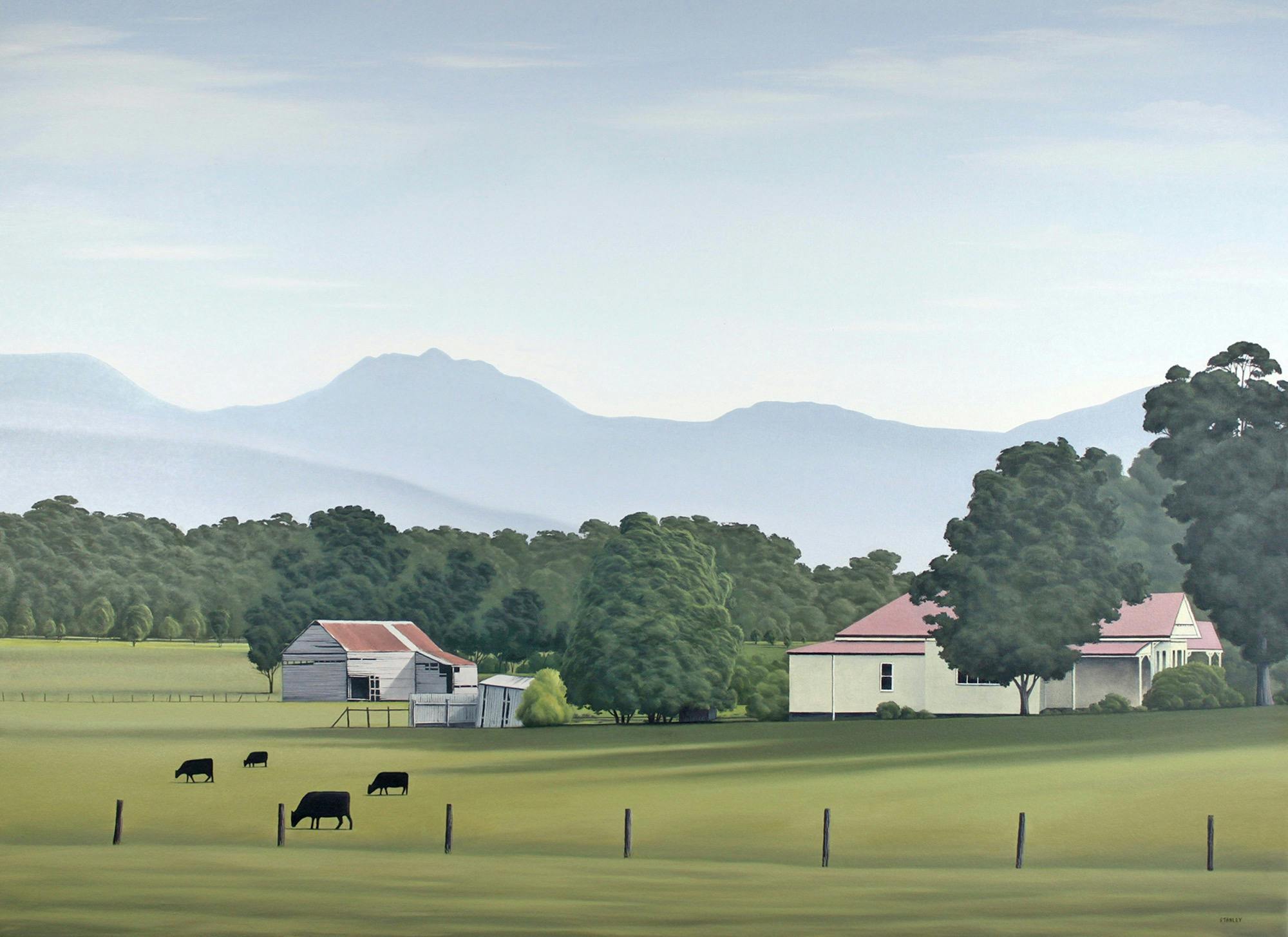 Sleeping Beauty from Grove 2. Oil painting from Richard Stanley.