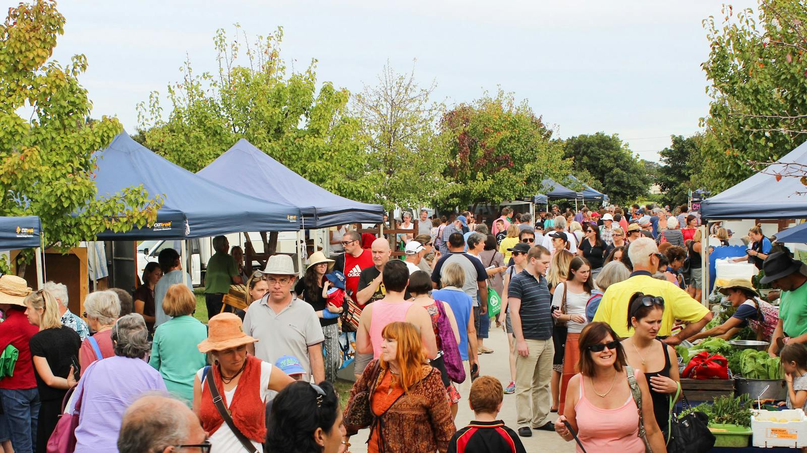 Locals and visitors love the locally grown food