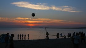 Volleyball at St Kilda Sea Baths