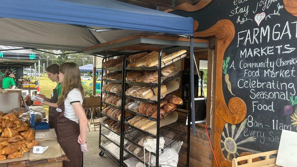 Organic Sourdough at Farmgate Markets Organic Sourdough at Farmgate Markets