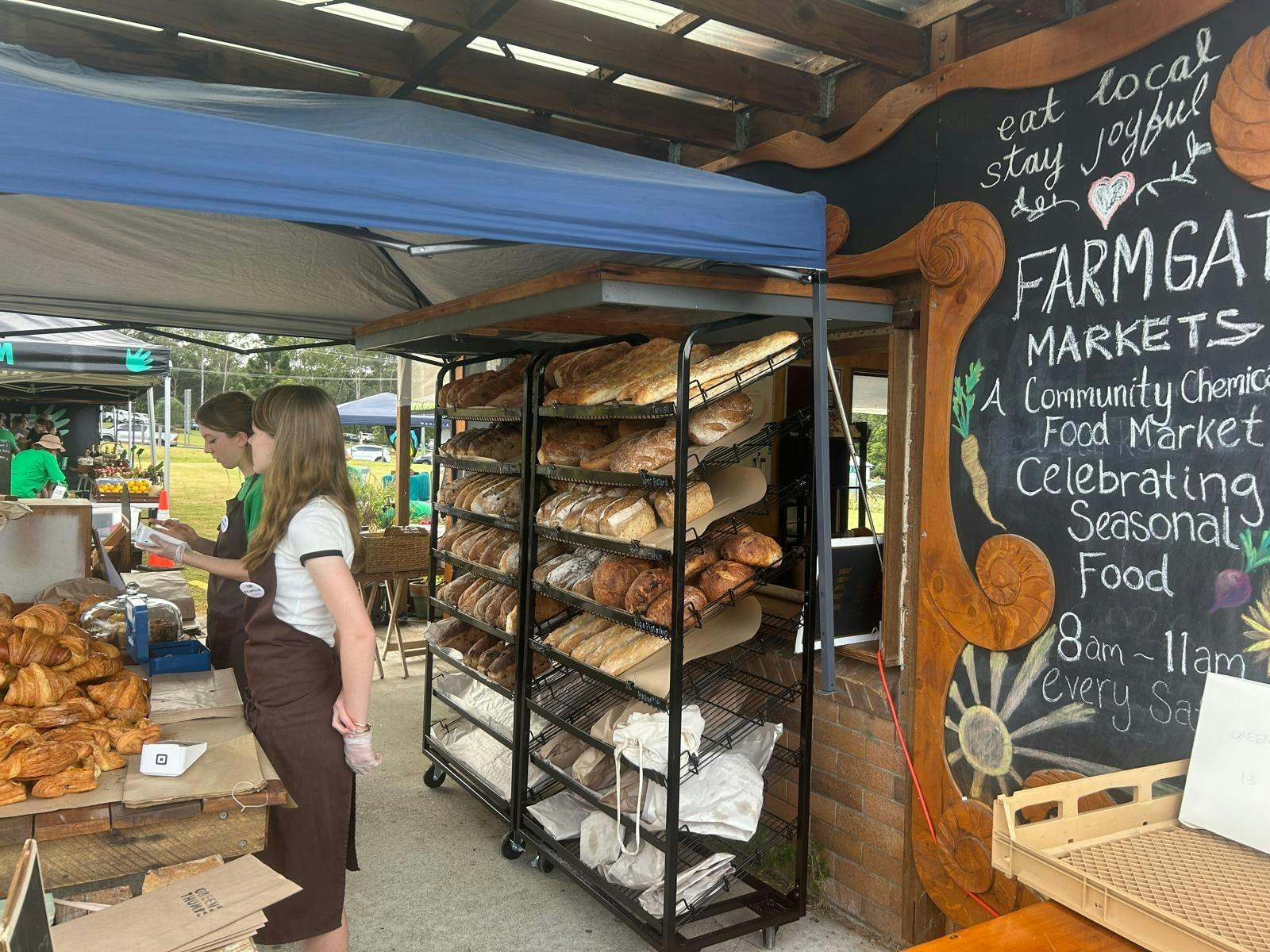 Organic Sourdough at Farmgate Markets Organic Sourdough at Farmgate Markets