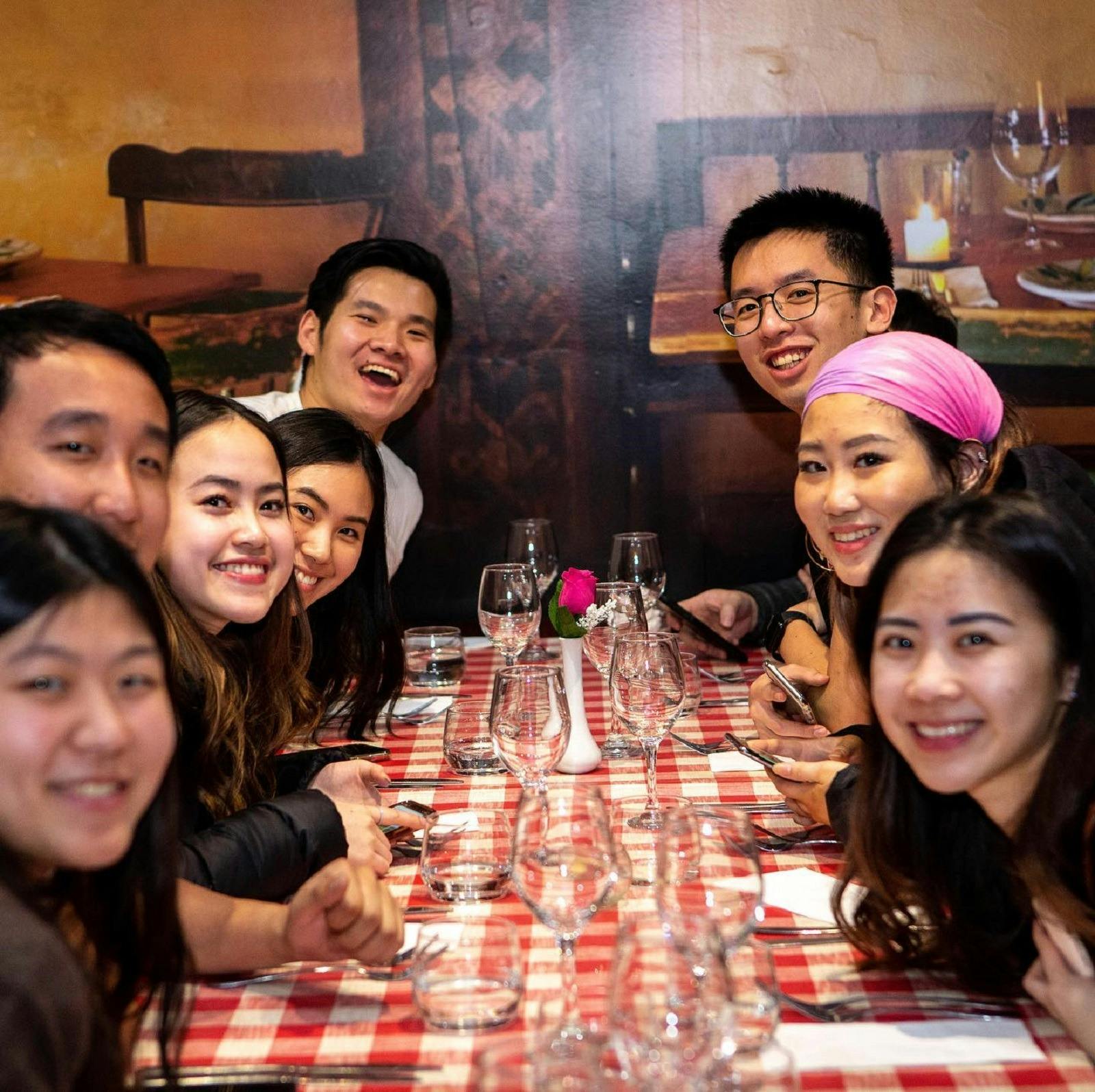 친구를 따라 잡기에 좋은 장소