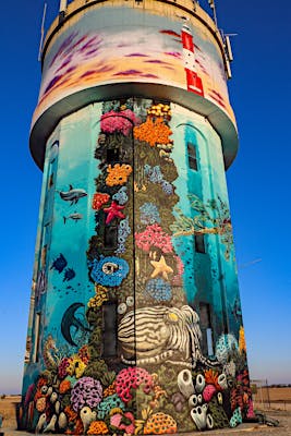 Southern Yorke Peninsula (SYP) Water Tower Mural Trail - Port Vin...