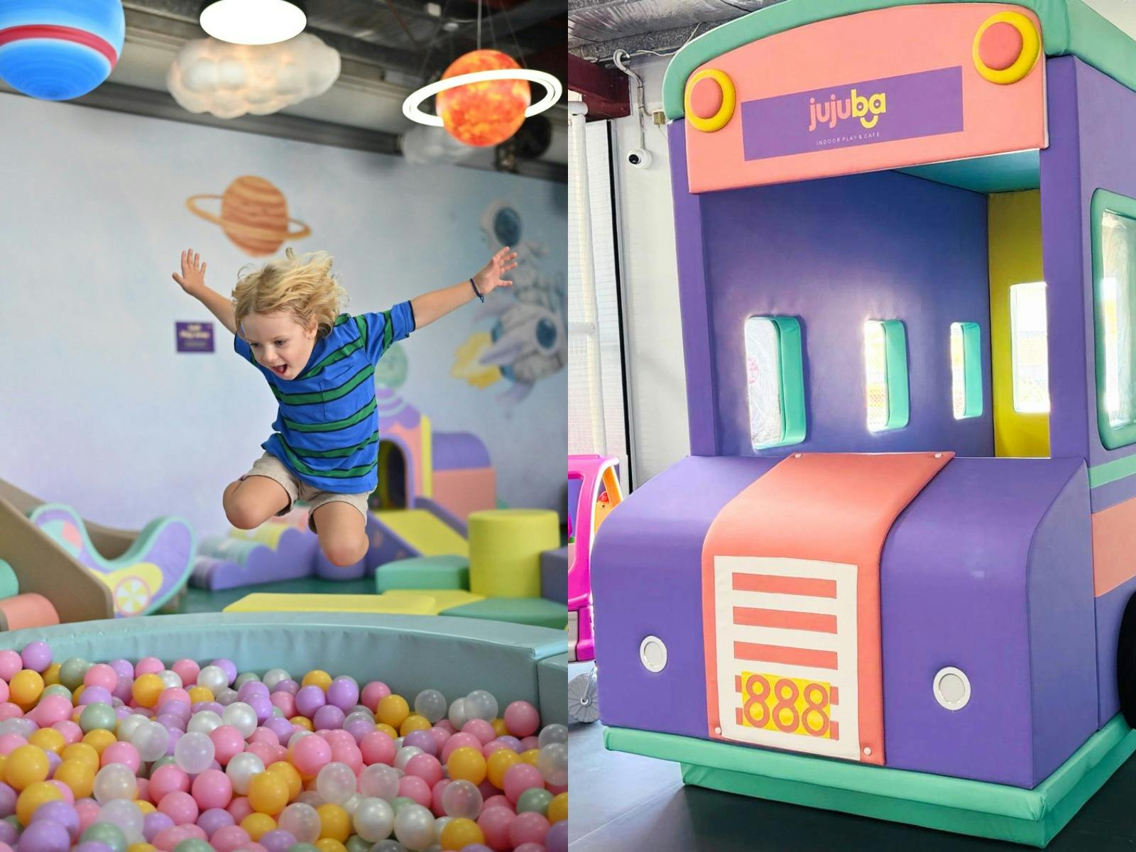 Jujuba Bus and Ball Pitt