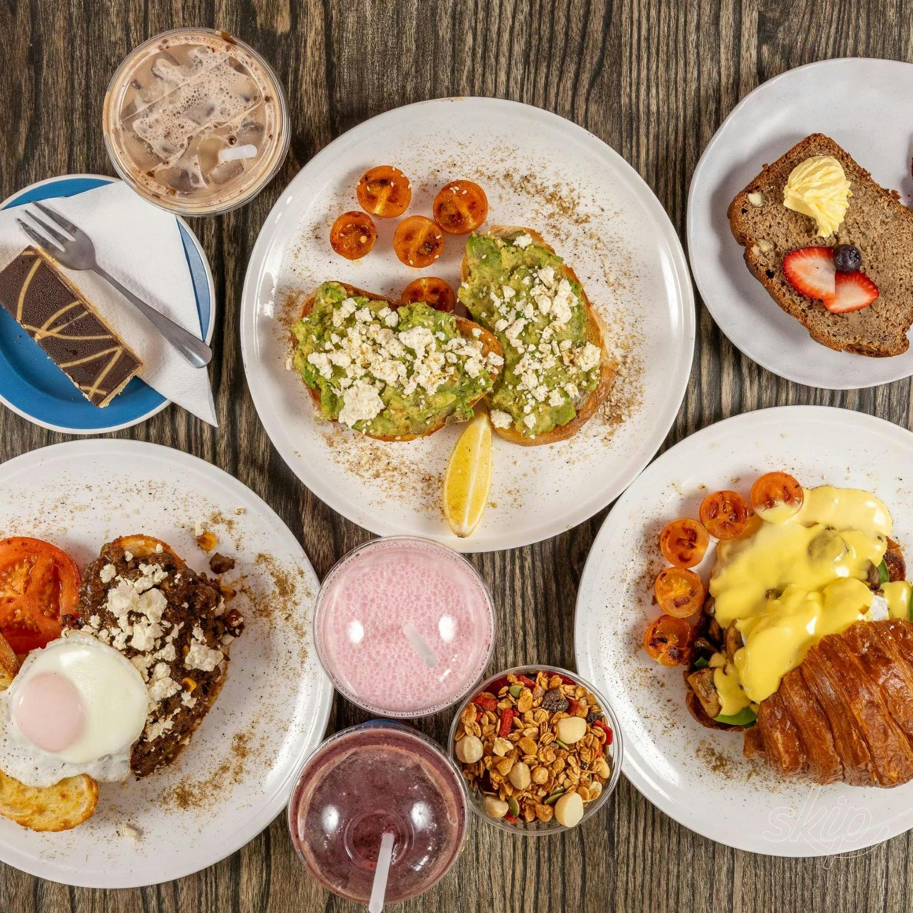 Enjoy a variety of breakfast meals at Marissa's Espresso