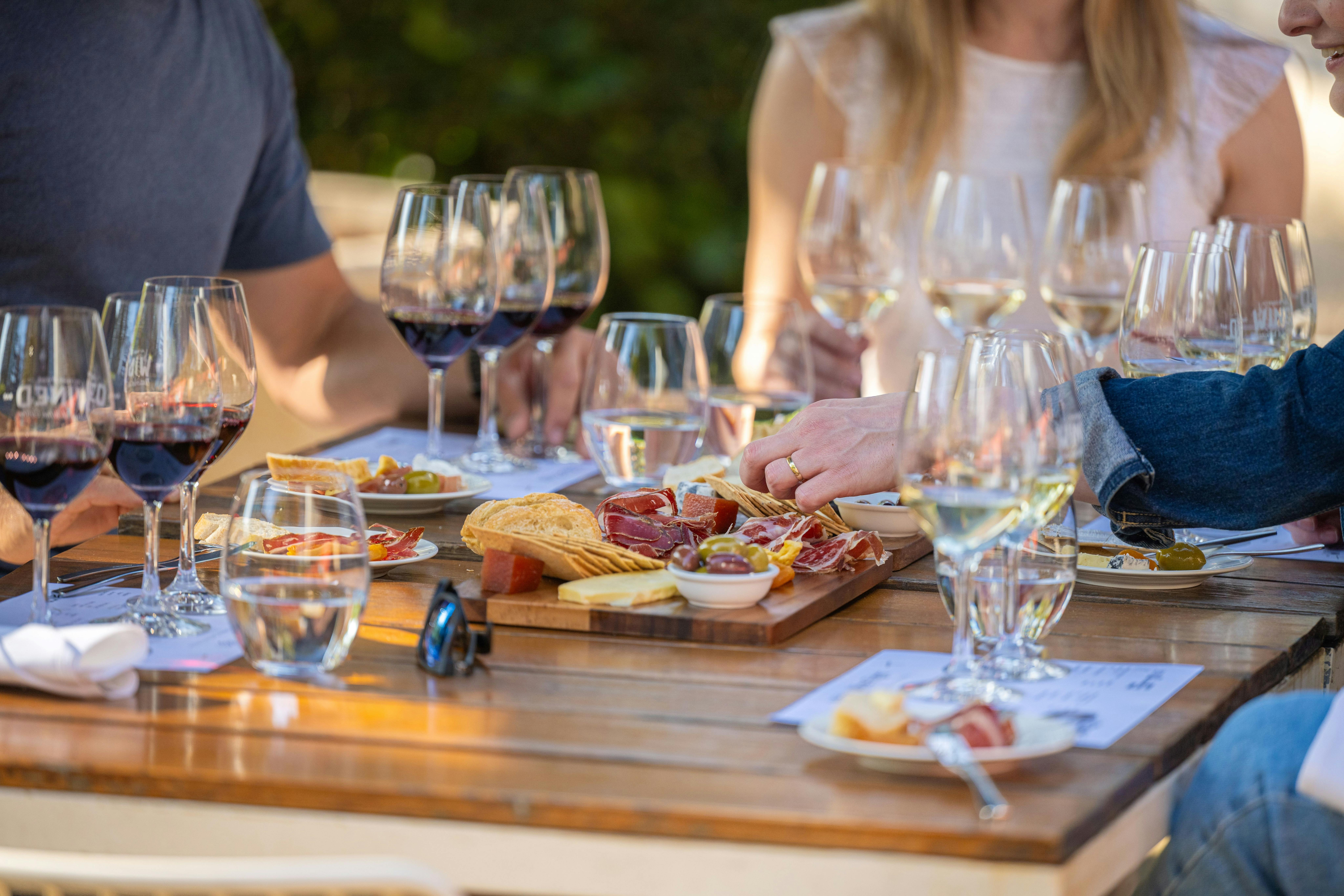 Lunch and wine tasting at The National Wine Centre