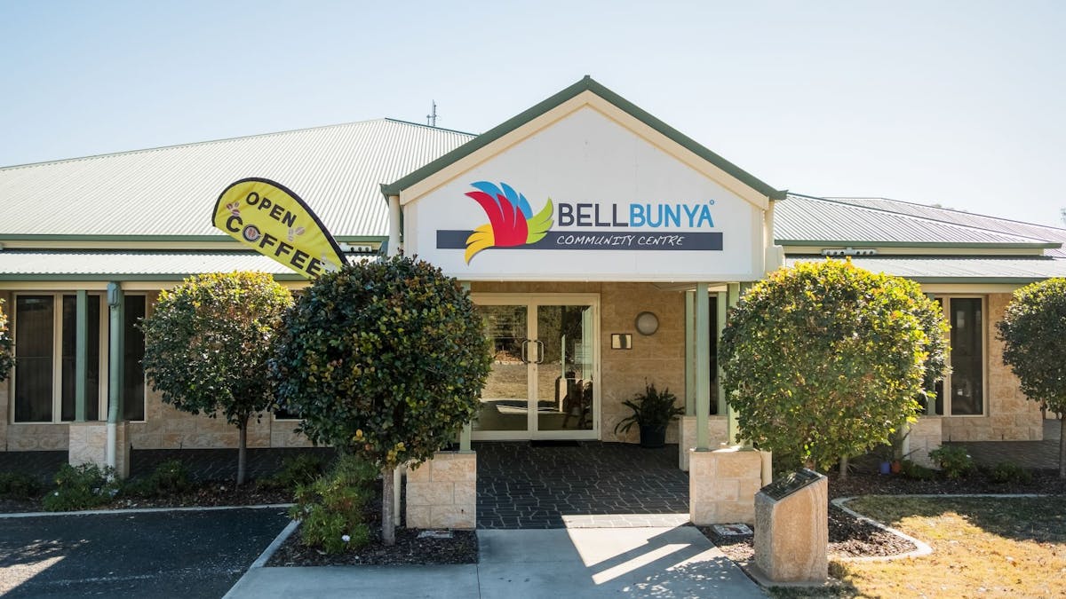 The Community Centre is the hub of Bell offering library facilities, art gallery and local informati