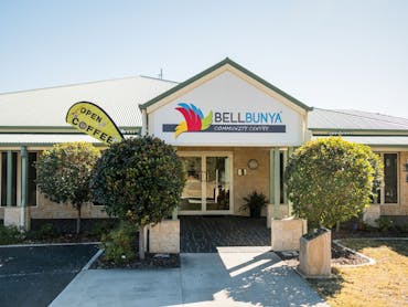 The Community Centre is the hub of Bell offering library facilities, art gallery and local informati